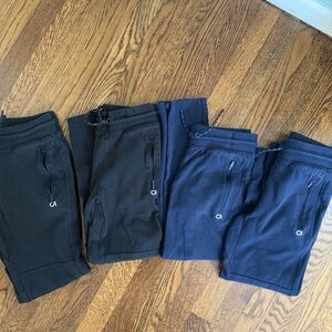 GAP boys Gapfit tech joggers lot of 4 pairs GUC size large/10
